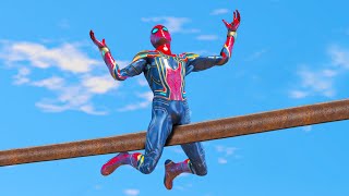 GTA 5 SPIDERMAN Ragdolls Compilation Euphoria Physcis Showcase Long Video 12 [upl. by Sharos]