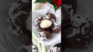 Coconut Chocolate 🥳 chocolate coconut youtubeshorts dessert recipe reels coconutchocolate [upl. by Crenshaw465]