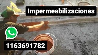 Como impermeabilizar una losa techo o terraza transitable con membrana liquida [upl. by Eidnas727]