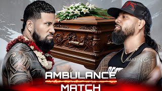 WWE 2K24  Casket Match  Jimmy Uso VS Jey Uso  WWE [upl. by Olia642]