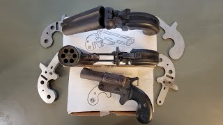 DIY Sheet Metal Derringers  Practical Scrap Metal Small Arms vol 7  Model 1 [upl. by Kosel]