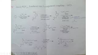 9 Stork Synthesis of Prostaglandins  PGF2  Prostaglandins Chemistry [upl. by Dur68]