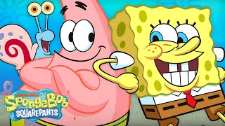 SpongeBobs Best Friend BEST Moments Ever 🤝  SpongeBob [upl. by Hcir]