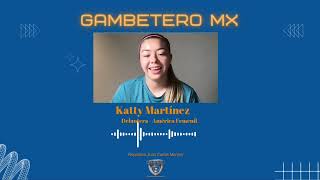 Entrevista EXCLUSIVA con Katty Martínez Delantera del América Femenil [upl. by Nnylarej]