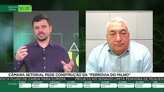 Câmara setorial pede construção da quotferrovia do milhoquot [upl. by Egiarc]