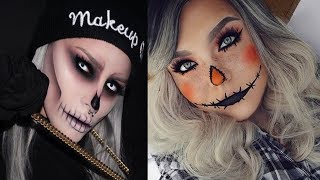 Os Melhores Tutoriais de Maquiagem para o Halloween  CHEIAS DE CHARME TUTORIAIS👻💀 [upl. by Solana]