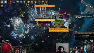 Path of Exile Leveling Forged Frostbearer Spectre Necromancer día 24 Settlers 325 pathofexile [upl. by Weigle]