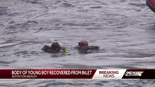 Missing boys body recovered near Boynton Beach Inlet [upl. by Egduj852]