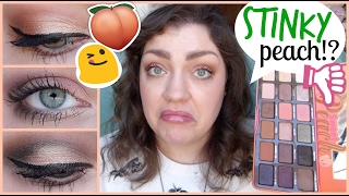 Too Faced Sweet Peach Eye Shadow Palette  Review Swatches amp Tutorials [upl. by Powers]