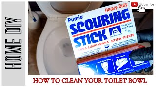 How to clean your toilet bowl [upl. by Eskill]