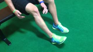 SelfMyofascial Release Tibialis Anterior [upl. by Lekym]