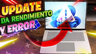 UPDATE de Windows 11 MEJORA RENDIMIENTO  Pero TRAE ERROR FATAL [upl. by Romaine]