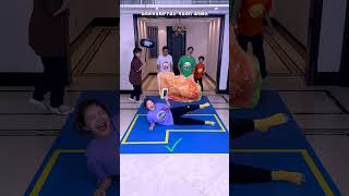 Quilt rolling challenge Roll to the designated area to get a Super big rewardfunfamilyfamilygames [upl. by Reteip]