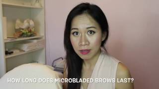 3D MICROBLADING Eyebrows  How long do they last [upl. by Whitaker303]