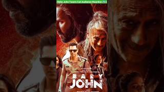 Baby John Tesers Cut Audience Reaction 😱 babyjohnteaser bollywood trailer facts movie [upl. by Sonya]