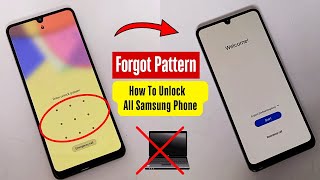 How To Unlock Samsung Galaxy All Phones When You Forgot PatternPassword Lock Without Losing Data [upl. by Dadivitan]