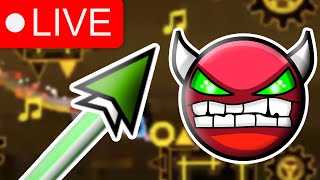 Beating Sharp Minor in One Stream Geometry Dash 22 [upl. by Jahdai]