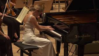 Beatrice Berrut performing WAMozart  Piano Concerto No27 in BFlat Major KV595 [upl. by Notniw330]