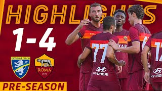 HIGHLIGHTS  Frosinone 14 Roma [upl. by Siblee859]