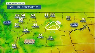 Cooler and cloudier with cleaner air on Thursday [upl. by Creath933]