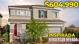 INSIDE A Stunning New HENDERSON NV Home For Sale In Inspirada With Luxury Upgrades By kb Homes [upl. by Raffin552]