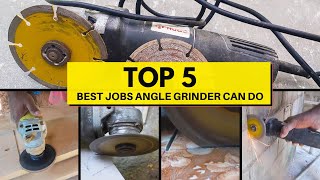 Top 05 Best Jobs Angle Grinder Can Do [upl. by Maclean]