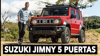 SUZUKI JIMNY 5 PUERTAS  REVIEW  PRUEBA EN PISTA OFF ROAD [upl. by Enyehc]