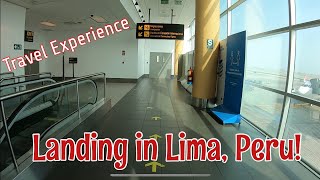 Landing in Lima Peru Walkthrough of Jorge Chávez International Airport 🇵🇪 [upl. by Marshal383]