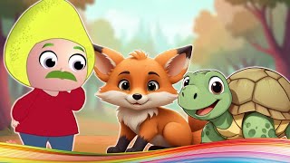 The Sly Fox  Story Of A Clever Fox  Lesson Learned Moral Stories For Kids [upl. by Leontina]