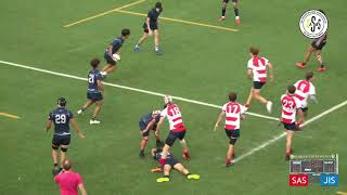 SAS vs JIS IASAS Rugby 2024 2nd half [upl. by Ytinav]