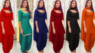 Top Punjabi Suit Designs 2018  Latest Salwar Kameez Design Latest party wear Punjabi Suit Design [upl. by Gery966]