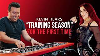 Kevin Castro Hears Dua Lipas Training Season For The First Time [upl. by Margo]