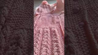 Beautiful hane knitted baby  palestine crochet latestknittingdesignforbabysweaters [upl. by Nannie]