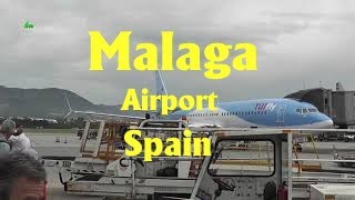 Airport Malaga Spain Costa del Sol [upl. by Nelia656]