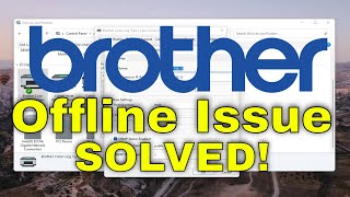 How to Fix Brother Printer is Offline Issue Guide [upl. by Dorise943]