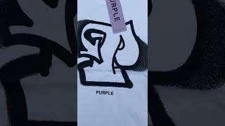 Purple Brand TShirt from DHGate Review 🔥 Purple PurpleBrand Purples DHGate FashionReview [upl. by Enajyram]