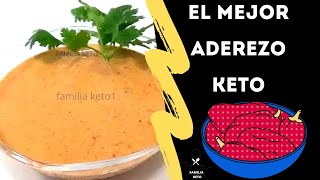 ADEREZO DE CHIPOTLE KETOBAJO EN CARBOHIDRATOSFAMILIA KETO [upl. by Berhley]