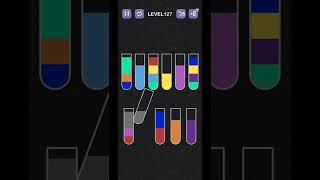 Water sort puzzle Level 127 [upl. by Uhsoj]