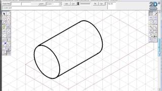 Creating an Isometric Train using Techsoft 2D Designer [upl. by Monarski647]