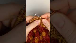 How to Bind Off in Pattern for 2x2 Rib knitting bindoff 2x2rib [upl. by Ueih]