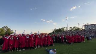 Fauquier High School Graduation 2022  Cap Throwing [upl. by Ennaer545]