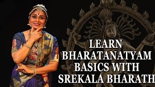 Learn Bharatanatyam Dance  Basic Lessons for Beginners Step By Step  Srekala Bharath  Hand amp Feet [upl. by Docilla200]