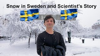 Super Snow in Sweden and Scientist’s Story  سویڈن میں خوبصورت برف باری [upl. by Koval]