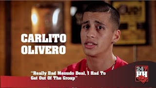 Carlito Olivero  The Menudo Deal Tried To Restrict Me From Being Me 247HH Exclusive [upl. by Lezah626]