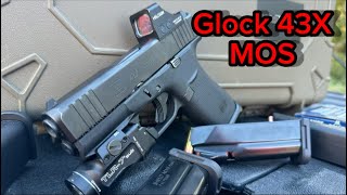 Glock 43X MOS  Best all around Glock by far [upl. by Birdella]