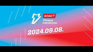 RIMI Vilnius marathon 2024 Finish line [upl. by Susanetta]