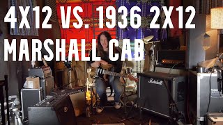 Marshall 4x12 vs 2x12 Comparison  Pickup Height Adjustments [upl. by Suirtemed]