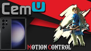 Cemu Emulator Easy Motion Controls on Android  Zelda BOTW 2024 [upl. by Anelegna]