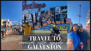 CARNIVAL VISTA  TRAVEL TO GALVESTON ep 1 [upl. by Tallbott]