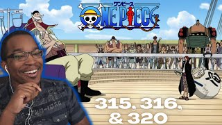 WHITEBEARD AND SHANKS REUNITE  One Piece Ep 315 316 and 320 REACTION [upl. by Krell]